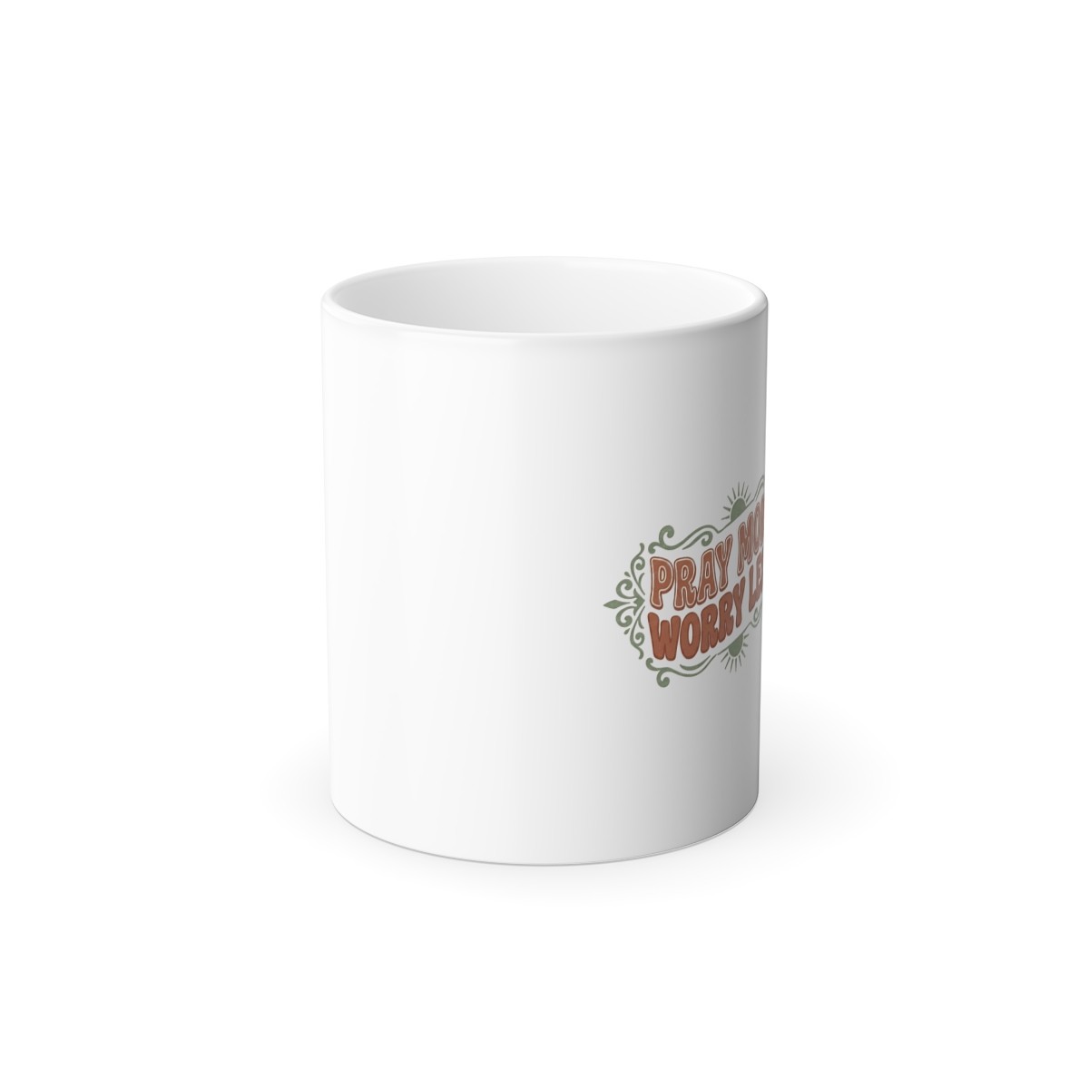 Copy of Pray More Worry Less Color Morphing Mug | 11oz