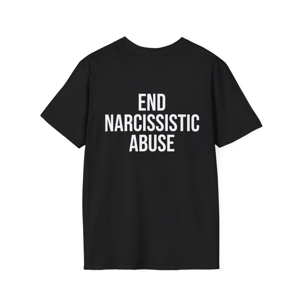 DTG - END NARCISSISTIC ABUSE Unisex Softstyle T-Shirt