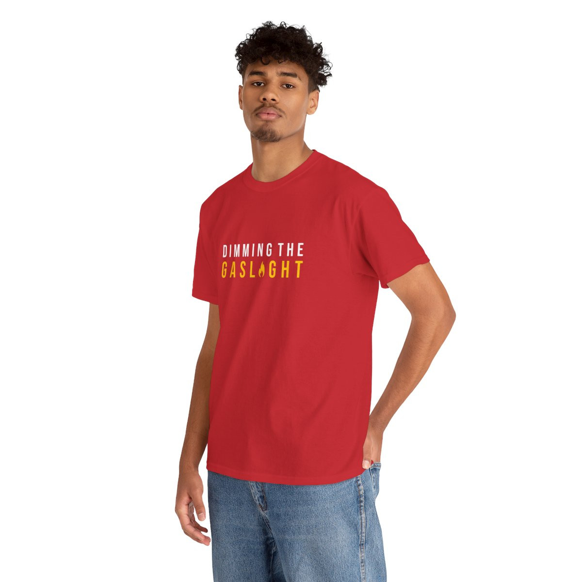 DTG MAKE AMERICA NOT GASLIT AGAIN - Unisex Heavy Cotton Tee