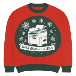 Santa Brought It Early ITYSL Knitted Crew Neck Sweater