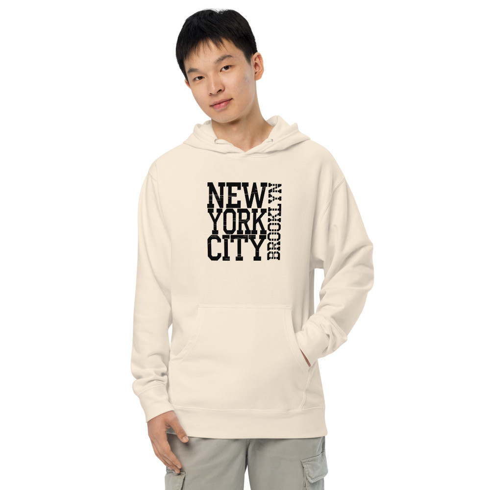Brooklyn New York Midweight Hoodie