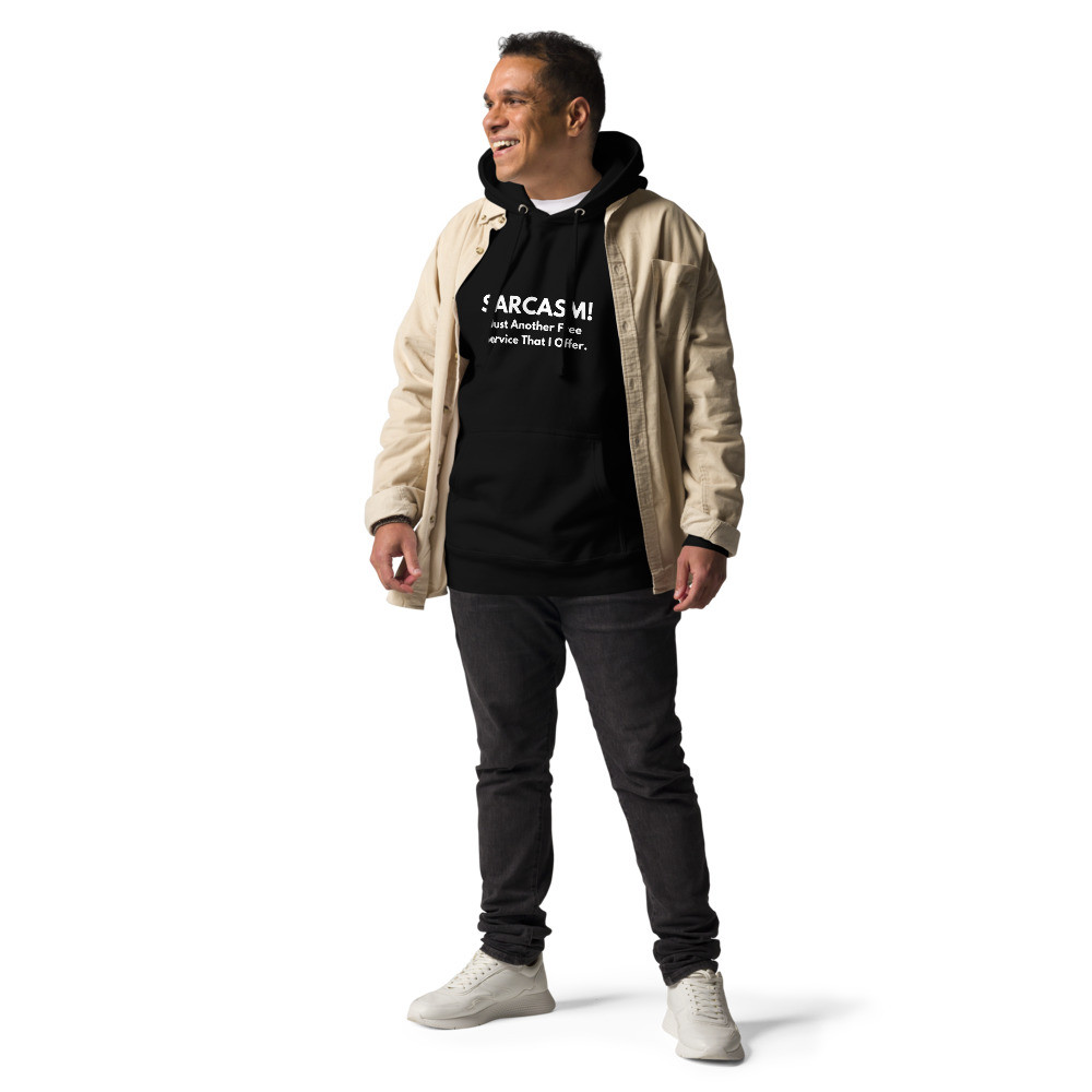 Sarcasm Mens Hoodie