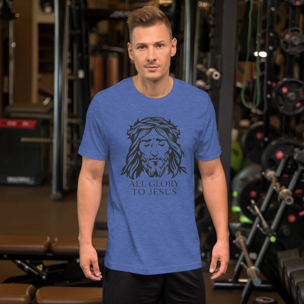 Glory To Jesus Mens T-shirt