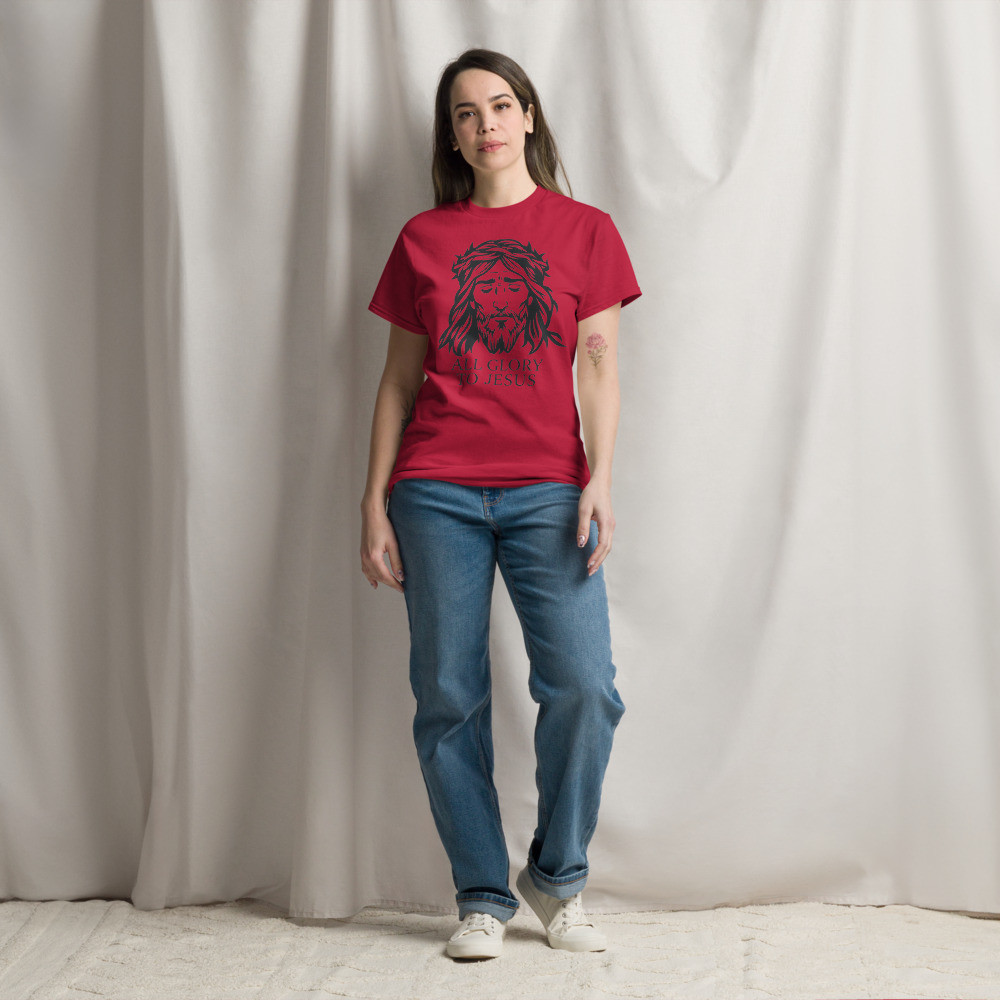 Womens Glory To Jesus Classic Tee