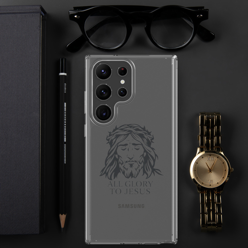 Glory To Jesus Clear Case for Samsung®