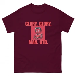 Fred the Red Mascot Manchester United Fan graphic Unisex classic tee