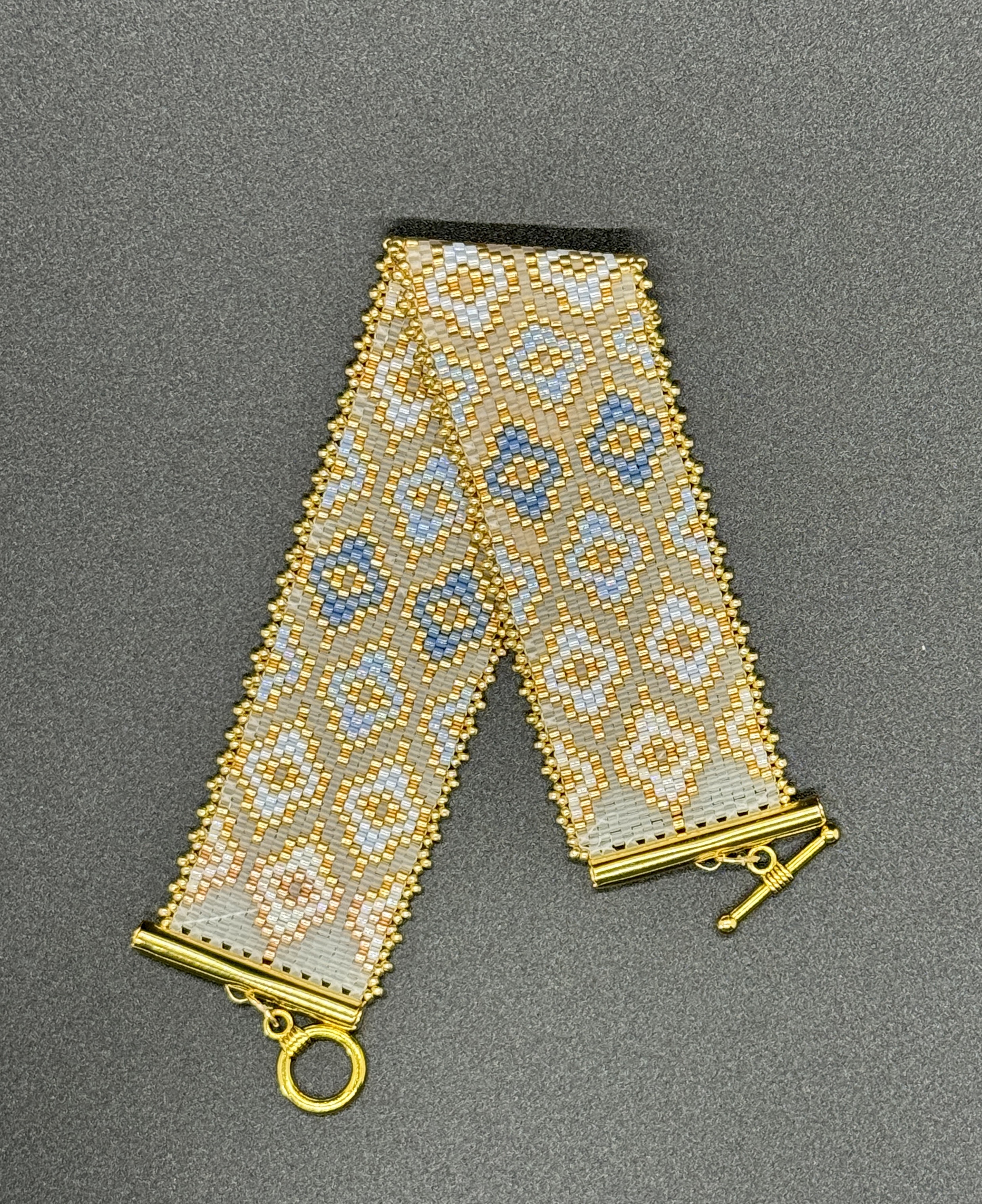 Morocco Beaded Bracelet - Handmade