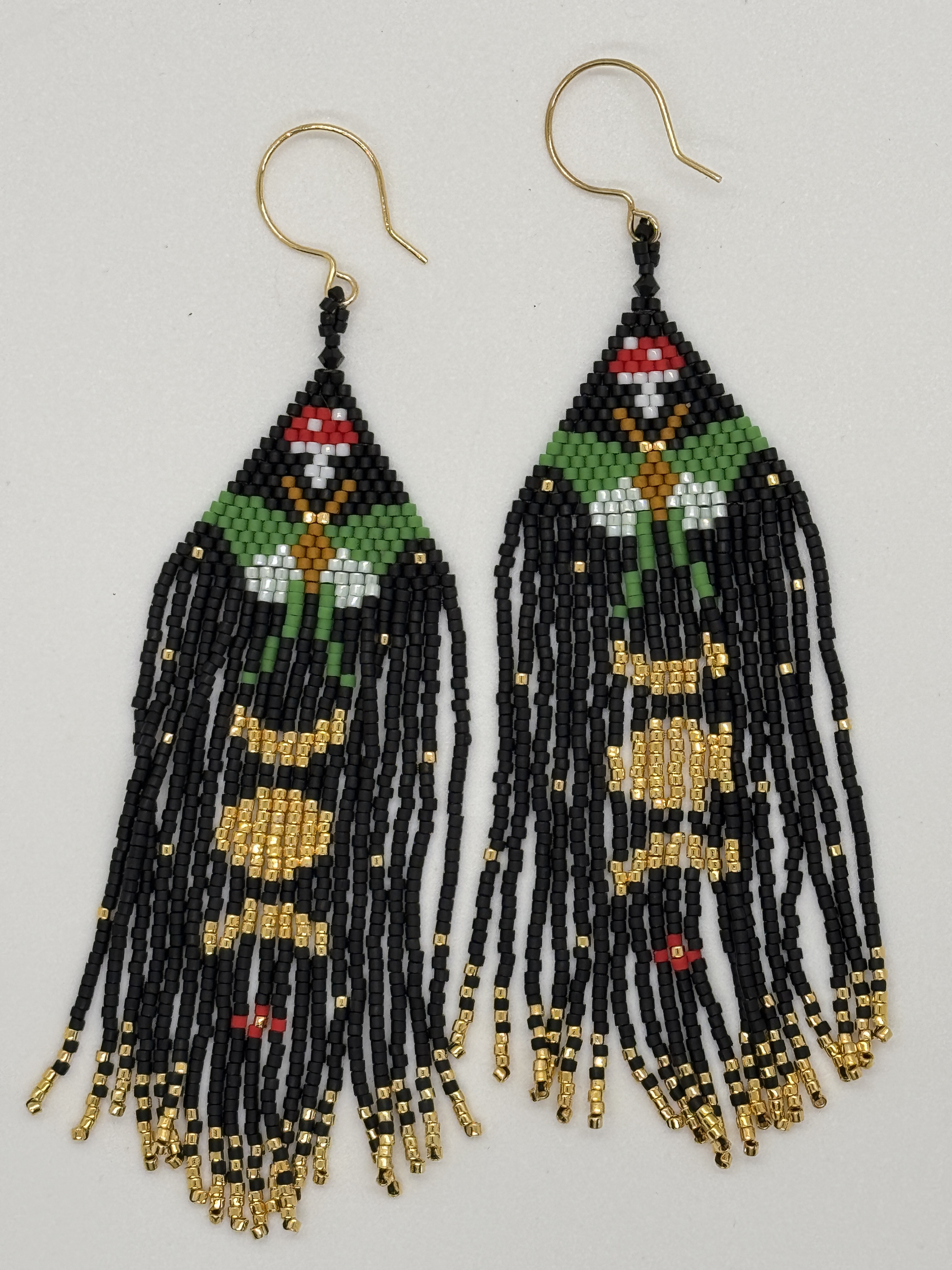 Moon, Moth & Mushroom Earrings