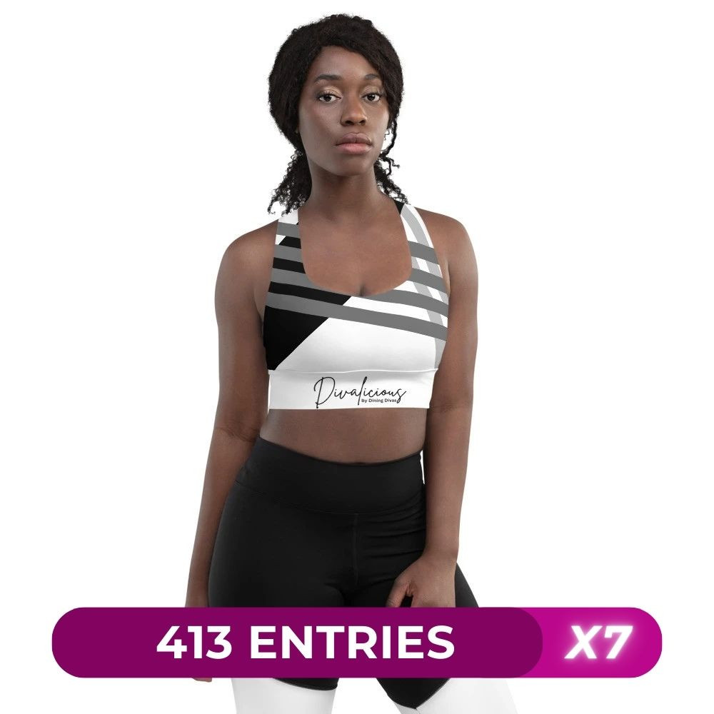 Divalicious - Longline Sports Bra