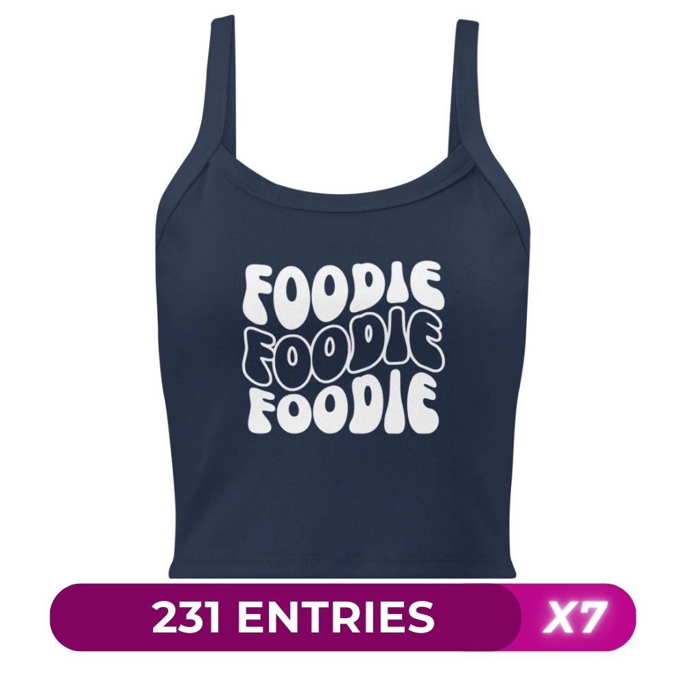 Foodie - Women’s Micro Rib Tank Top