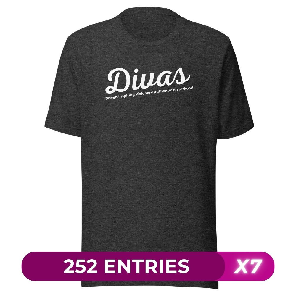 Divas Network Promo Shirt - Unisex Short Sleeve Tee