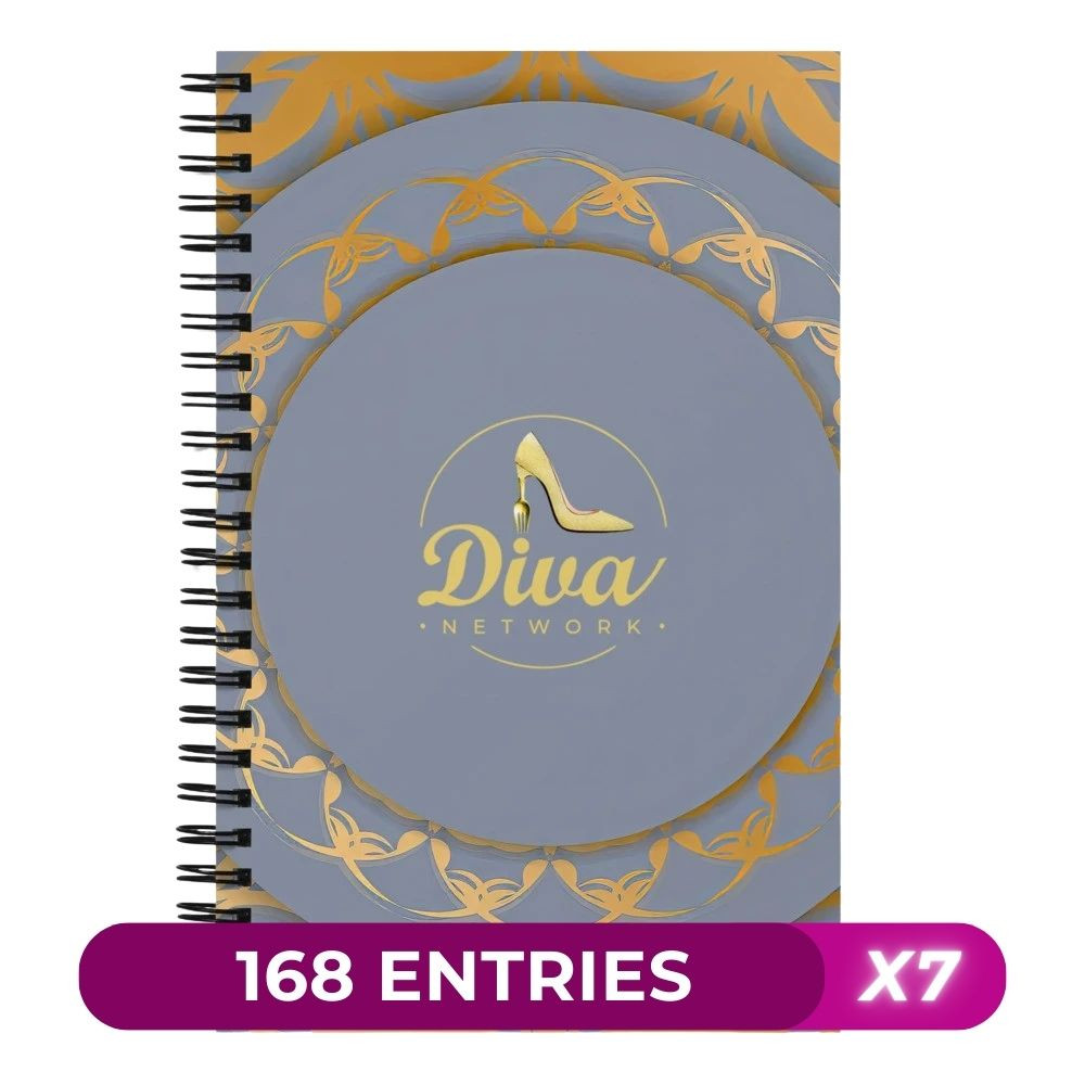 Diva Network - Spiral notebook