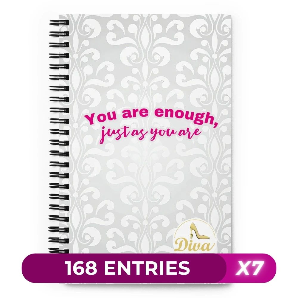 You Are Enough - Spiral notebook