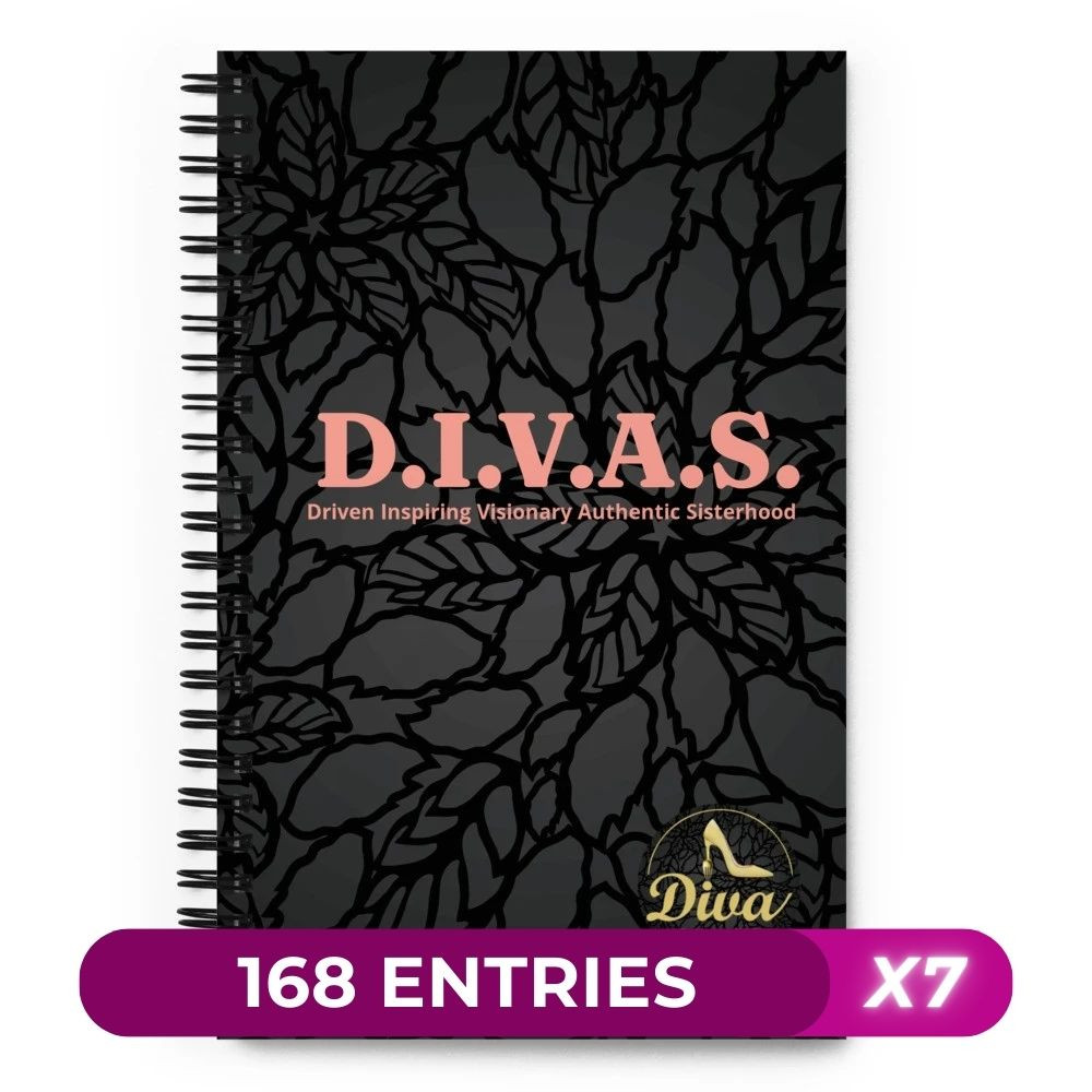 D.I.V.A.S. Spiral notebook