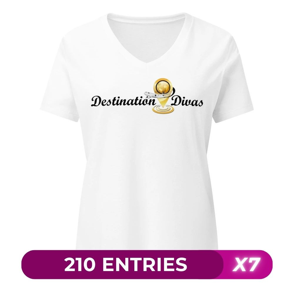 Destination Divas - Women’s Relaxed V-Neck Tee