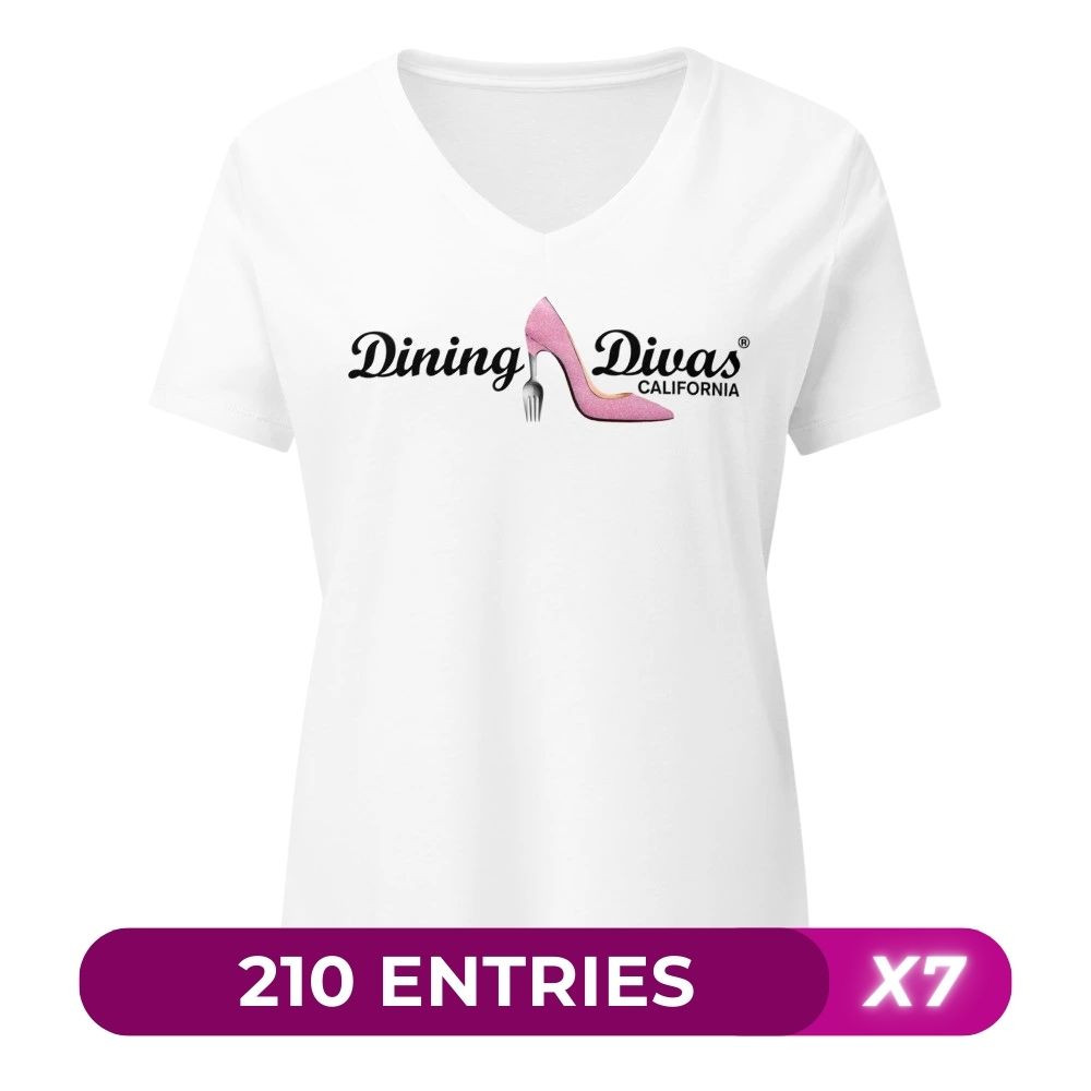Dining Divas California - Women’s Relaxed V Neck Tee