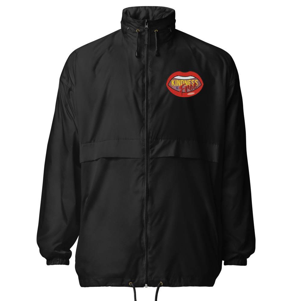 Kindness Is Free - Unisex Windbreaker