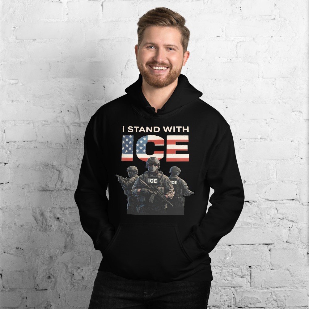 I STAND WITH ICE - HOODIE
