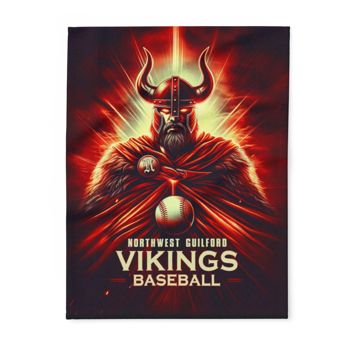 Vikings Fleece Blanket