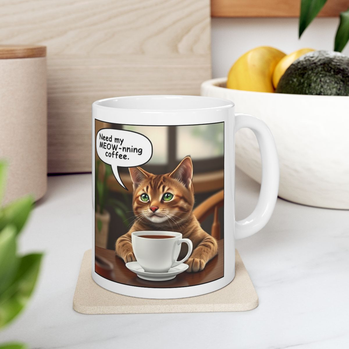 Ceramic Mug, (11oz)