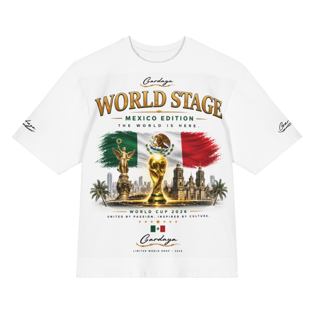 Gardaya World Stage Oversized Mexico Edition cotton t-shirt