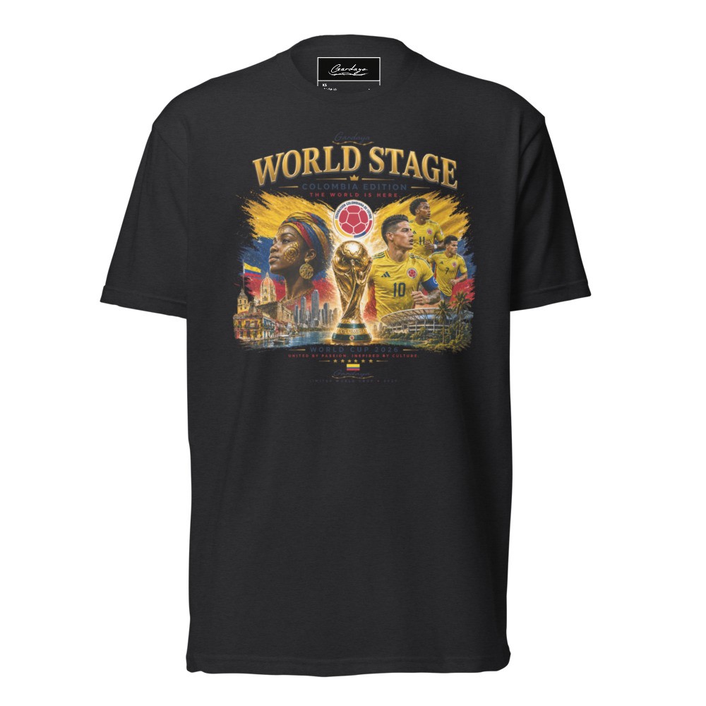 Gardaya World Stage Brazil Edition Fitted T-Shirt 