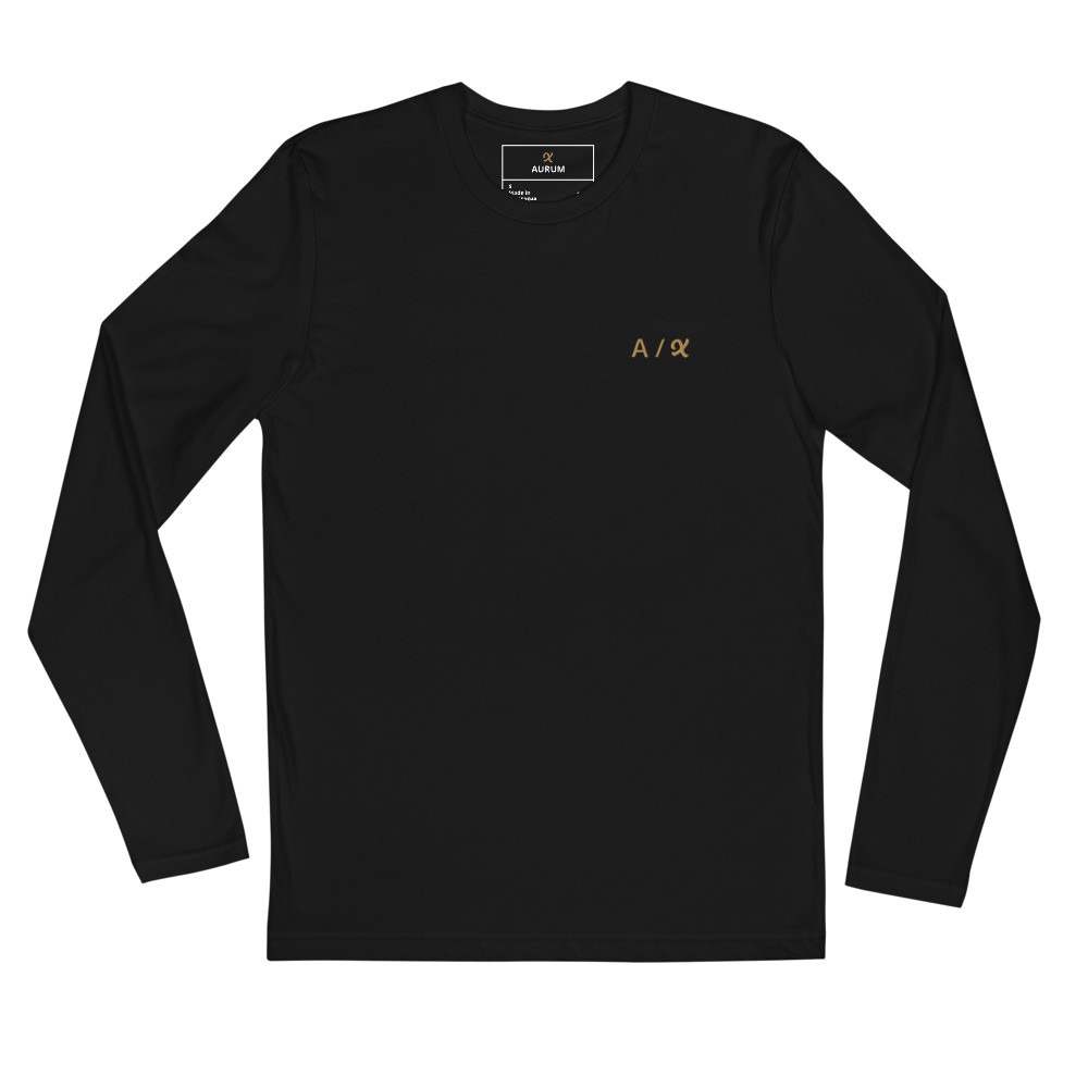 AURUM X (A/X) Long Sleeve Fitted Crew