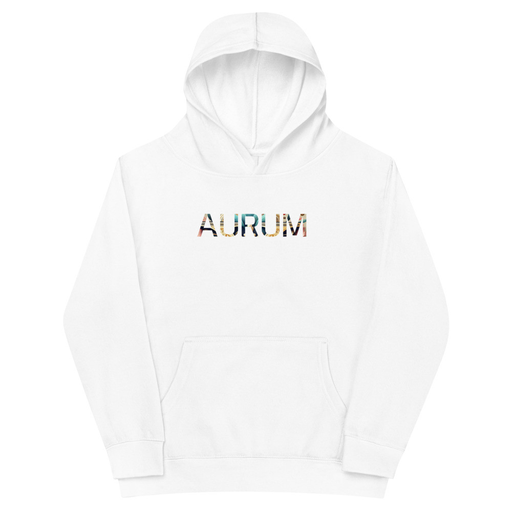Kids AURUM X Opulent Prism Blend fleece hoodie