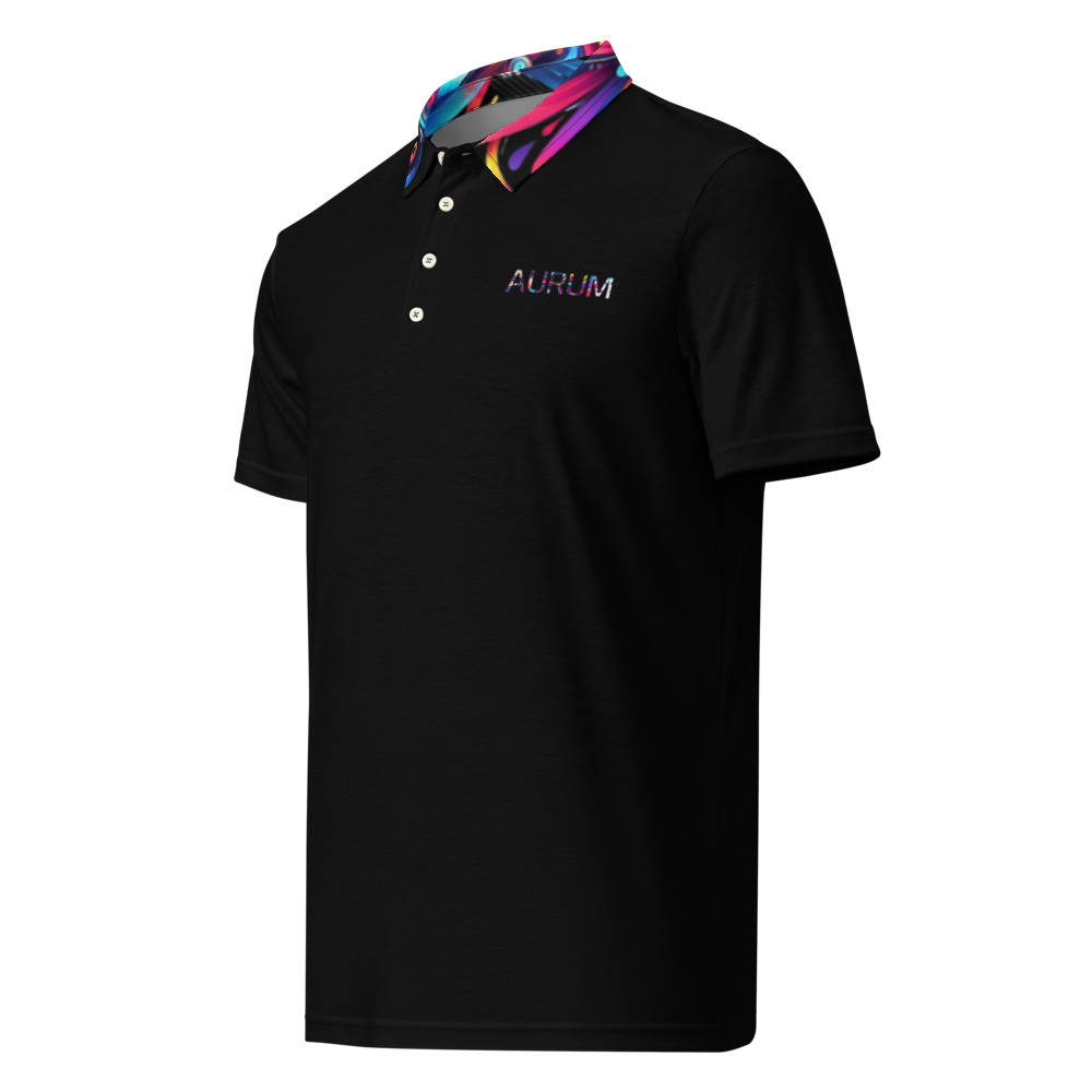 Men’s AURUM Celestial Lightshow Blend slim fit polo