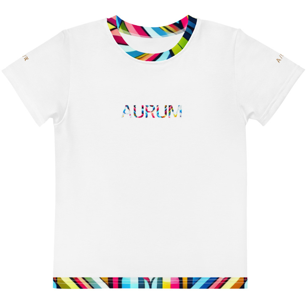 Kids AURUM A/X "X-FACE Blend" crew neck t-shirt