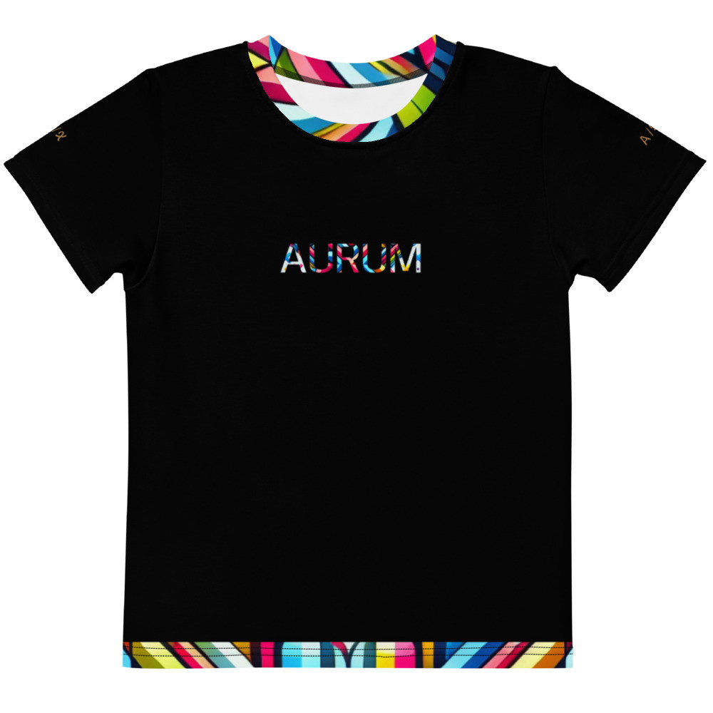 Kids AURUM A/X "X-FACE Blend" crew neck t-shirt