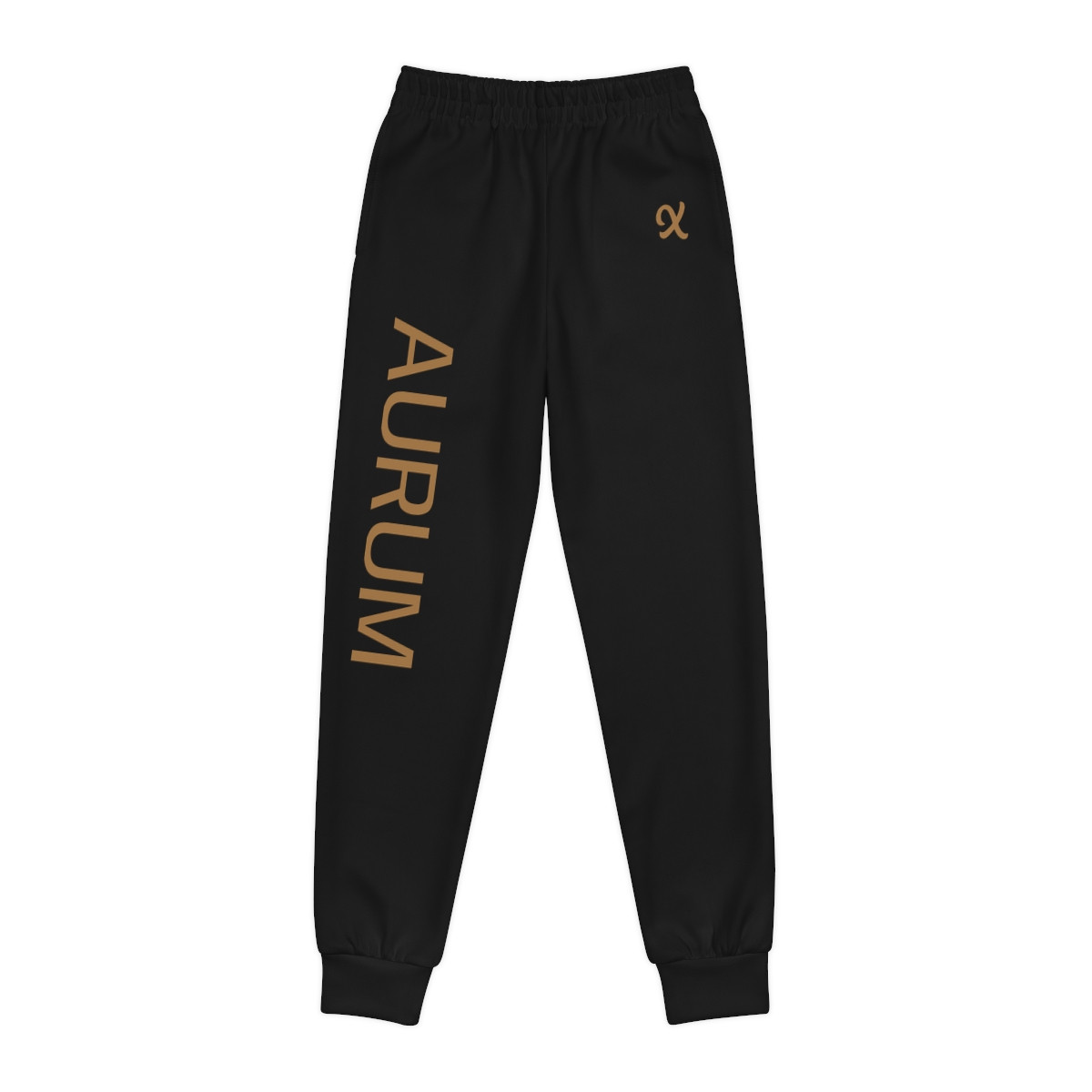 AURUM X Black GG Youth Joggers