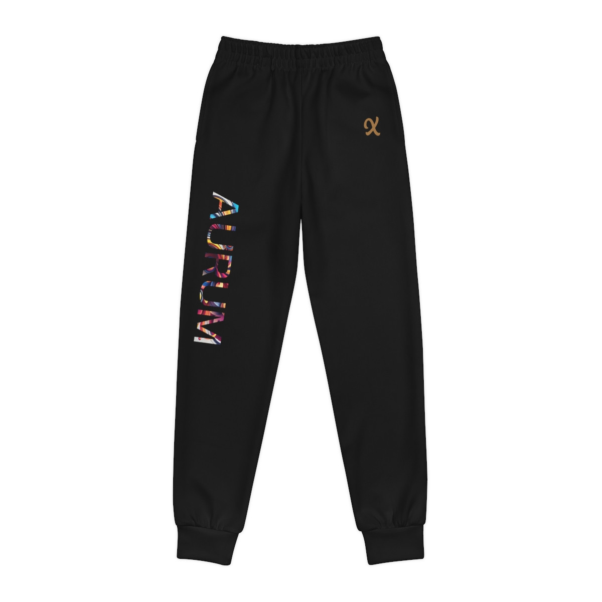 AURUM X Black Celestial Lightshow Blend Youth Joggers