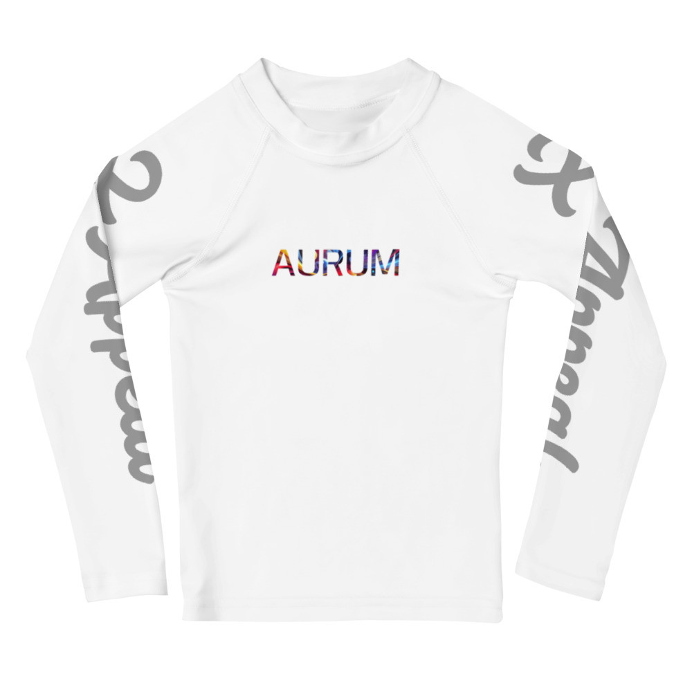 Kids AURUM X Appeal Celestial Rays Blend Rash Guard