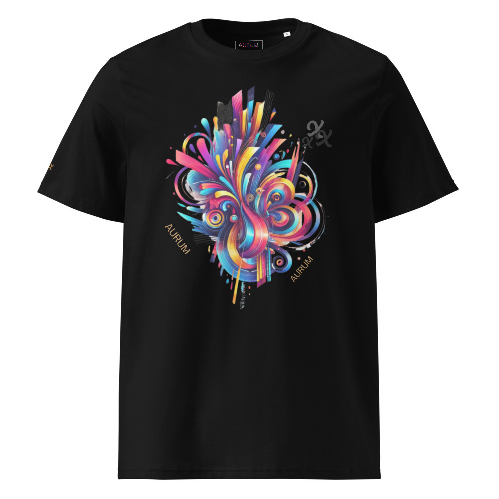 Black AURUM X Celestial Lightshow t-shirt