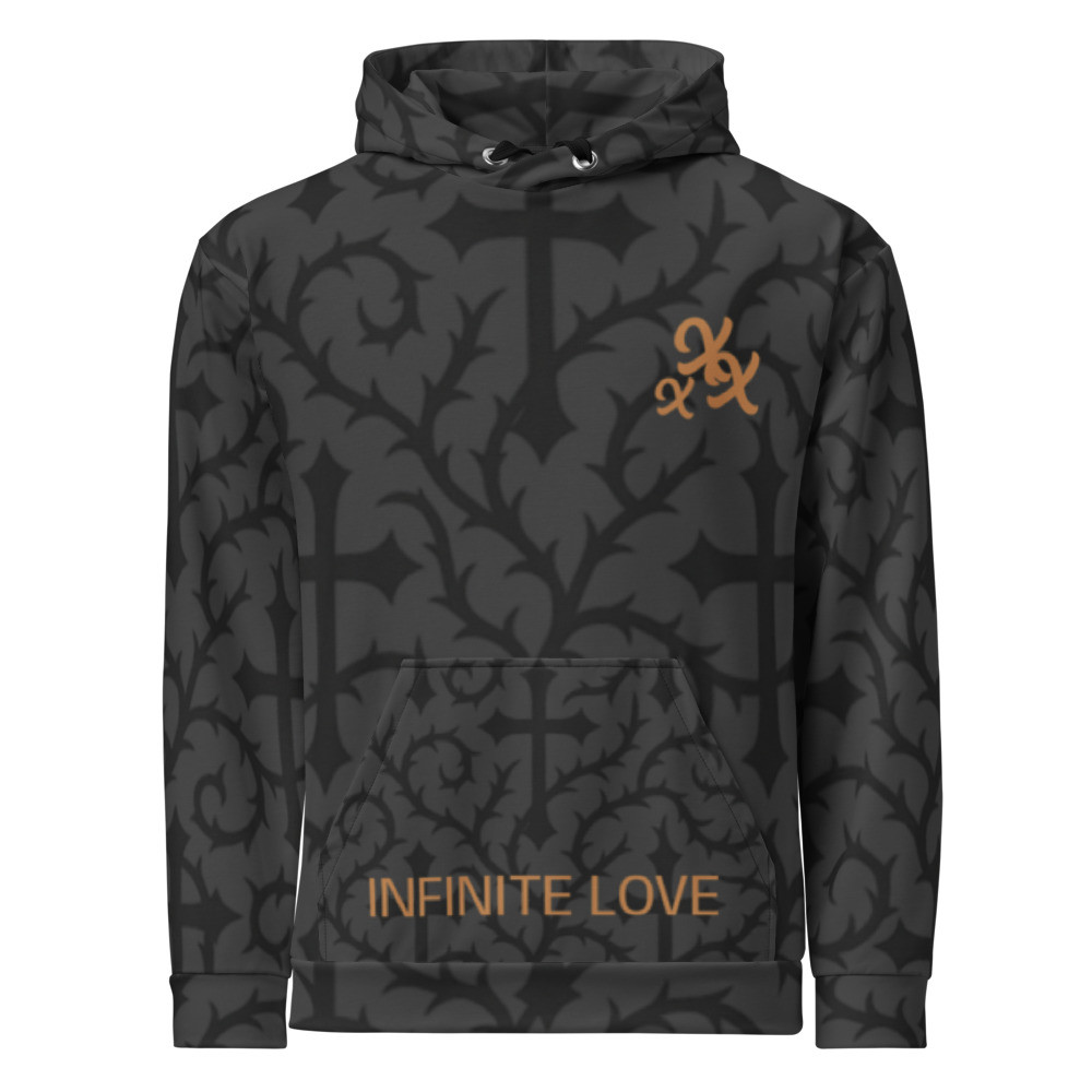 AURUM X CC Dark-Tone INFINITE LOVE Unisex Hoodie