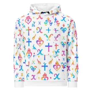 AURUM X Opulent Royale Monogram cotton hoodie