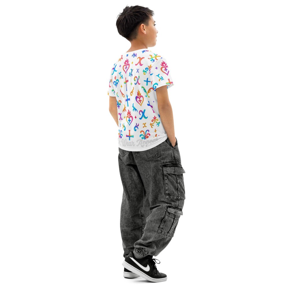 Youth AURUM X Opulent Royale Monogram cotton crew neck t-shirt