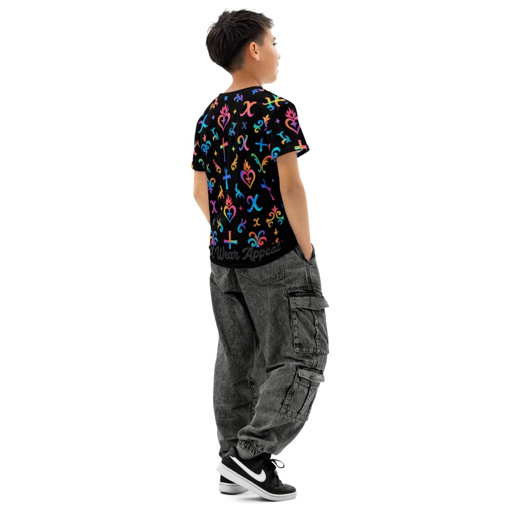 Youth AURUM X Opulent Royale Monogram cotton crew neck t-shirt
