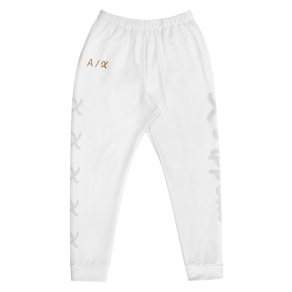 Men's A/X Appeal White Joggers