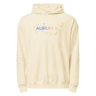 AURUM X IVORY GALAXY lightweight hoodie