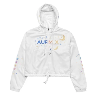 Women’s AURUM X GALAXY cropped windbreaker