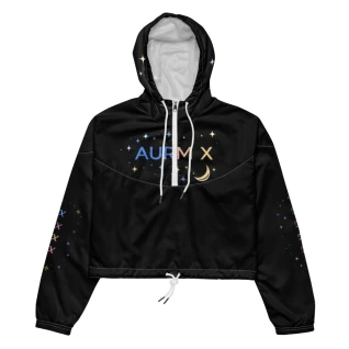 Women’s AURUM X GALAXY cropped windbreaker