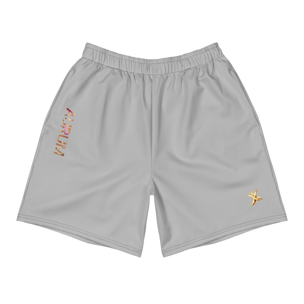 AURUM DBL X Raw Gray Athletic Long Shorts