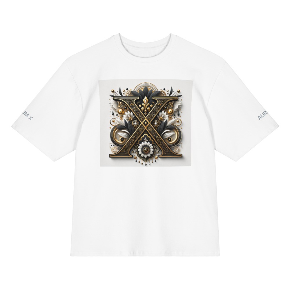 AURUM X Chromatic Vision BLAK Oversized cotton t-shirt