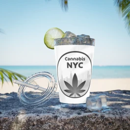 Sunsplash Tumbler with Straw, 16oz