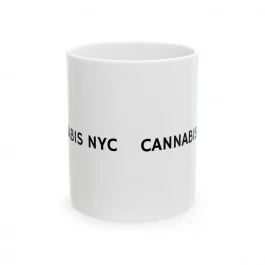 Cannabis NYC Ceramic Mug - 11oz & 15oz | Nooba Yooba Cooba