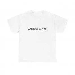 Cannabis NYC Unisex Heavy Cotton Tee | Nooba Yooba Cooba