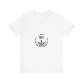 Cannabis NYC Vintage Logo Tee, Unisex Cannabis T-Shirt, NYC Graphic Tee, Marijuana Love Shirt, Weed Culture Apparel