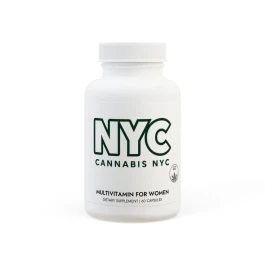 Cannabis NYC Multivitamin for Women Supplement (60 Capsules)